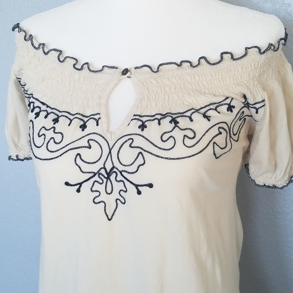Lucky Brand Off the Shoulder Top - Picture 2 of 4